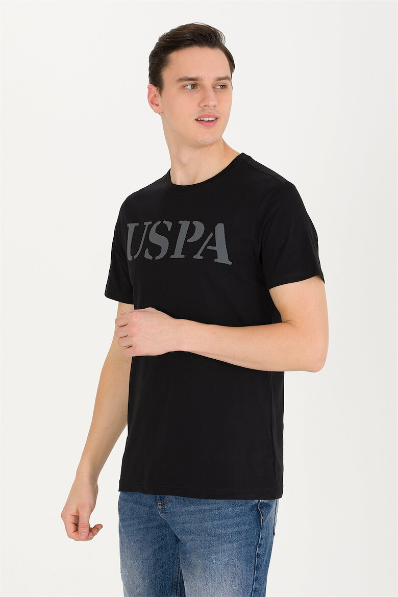 U.S. Polo Assn. Tricou de bumbac cu imprimeu logo - Pled.ro