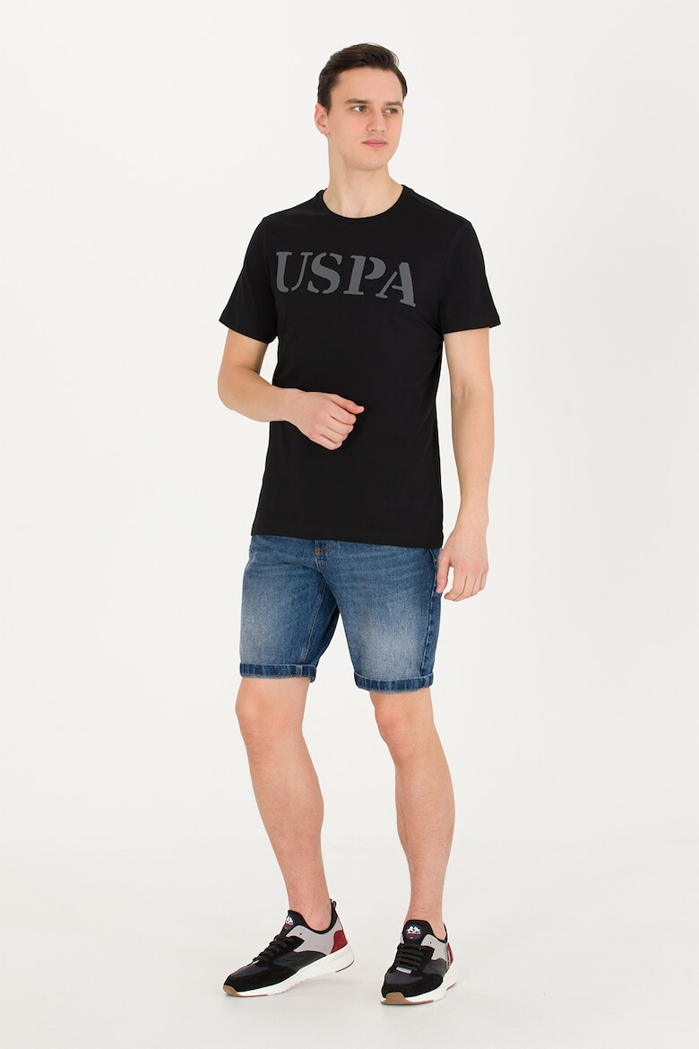 U.S. Polo Assn. Tricou de bumbac cu imprimeu logo - Pled.ro