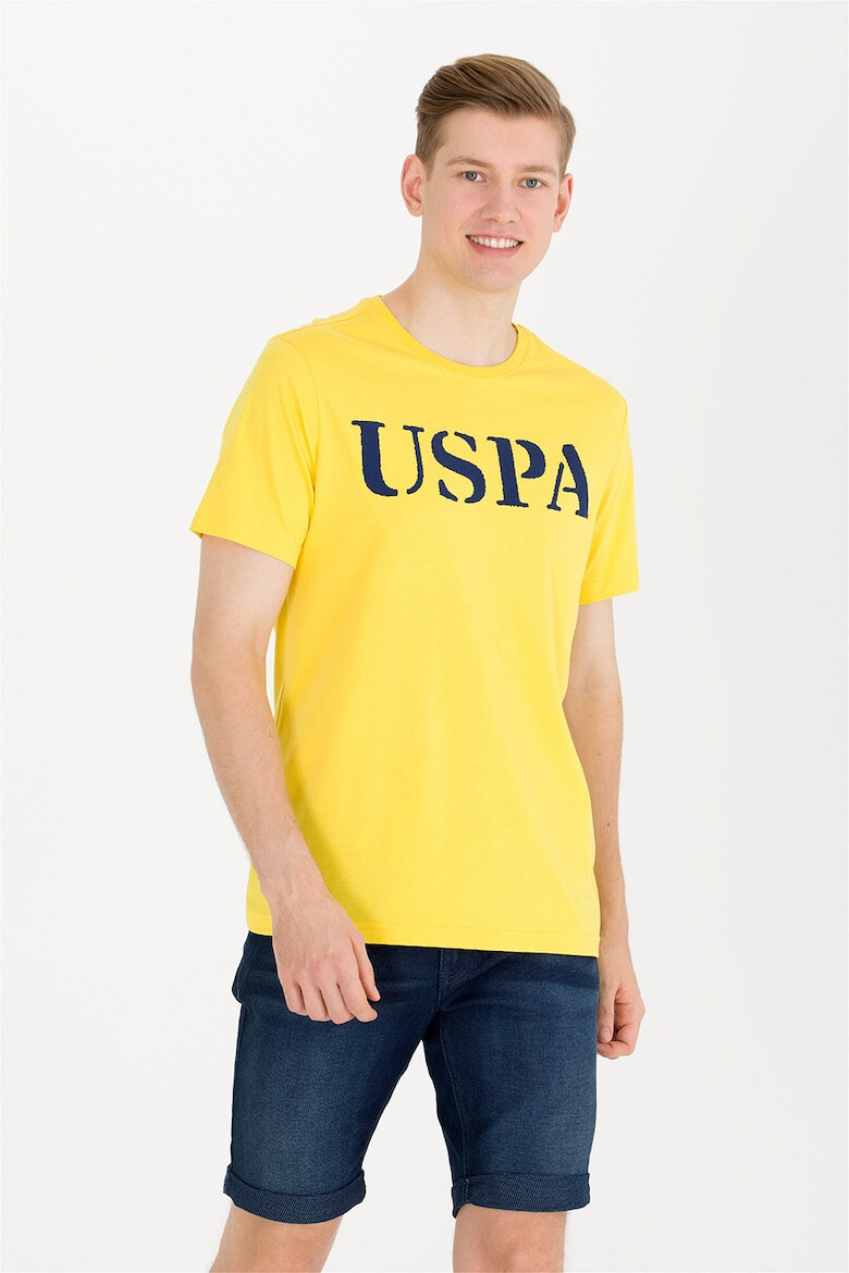 U.S. Polo Assn. Tricou de bumbac cu imprimeu logo - Pled.ro