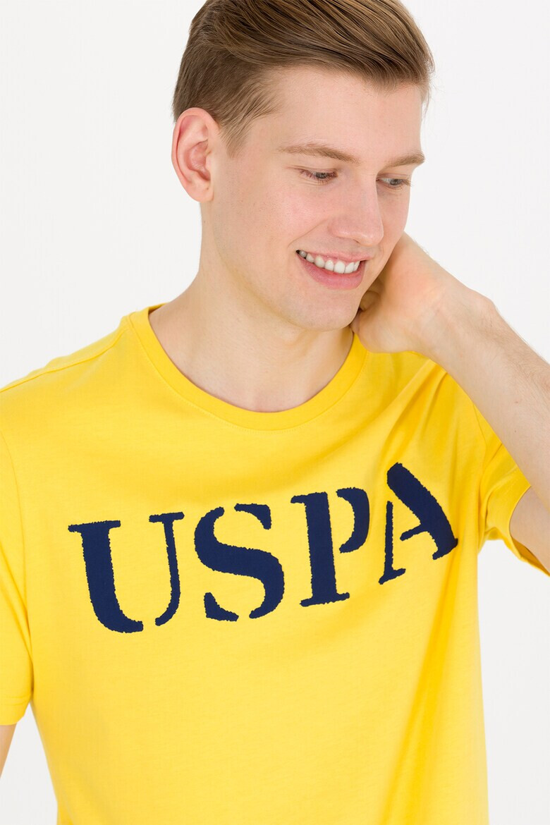 U.S. Polo Assn. Tricou de bumbac cu imprimeu logo - Pled.ro