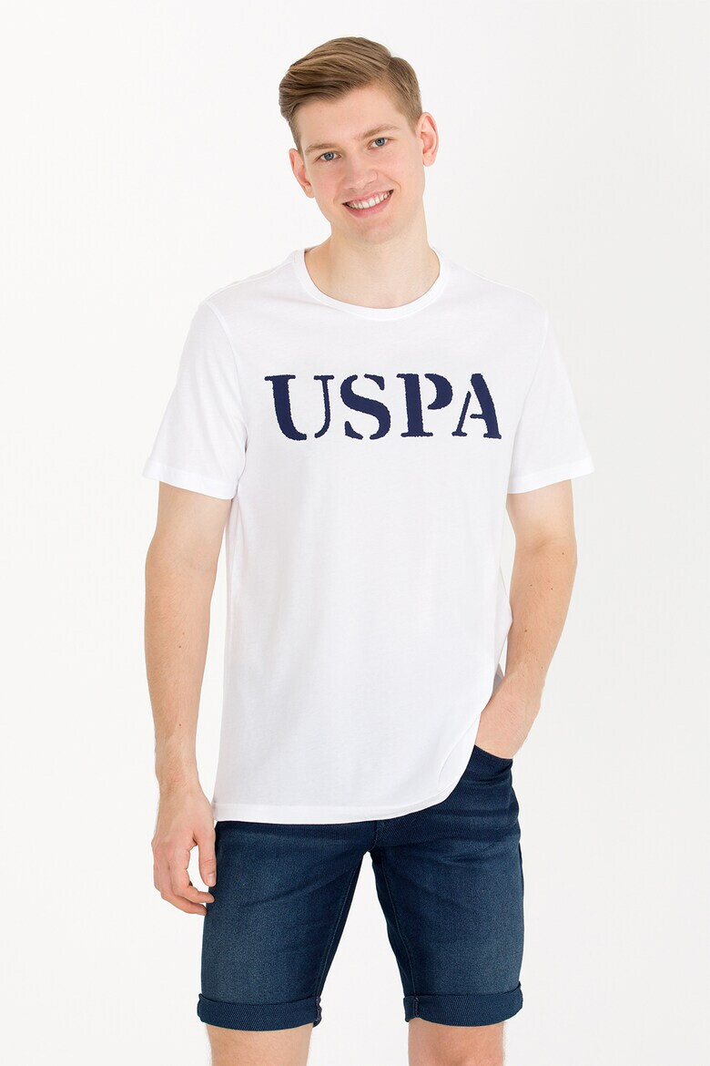 U.S. Polo Assn. Tricou de bumbac cu imprimeu logo - Pled.ro