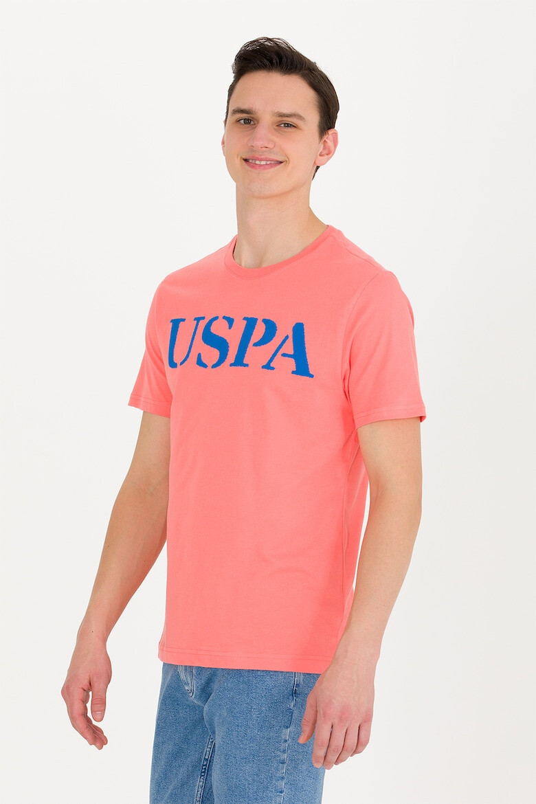 U.S. Polo Assn. Tricou de bumbac cu imprimeu logo - Pled.ro