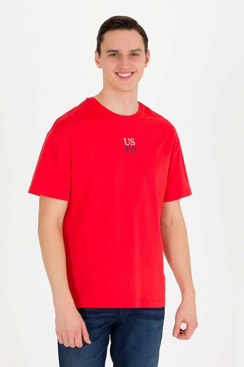 U.S. Polo Assn. Tricou de bumbac cu imprimeu logo - Pled.ro