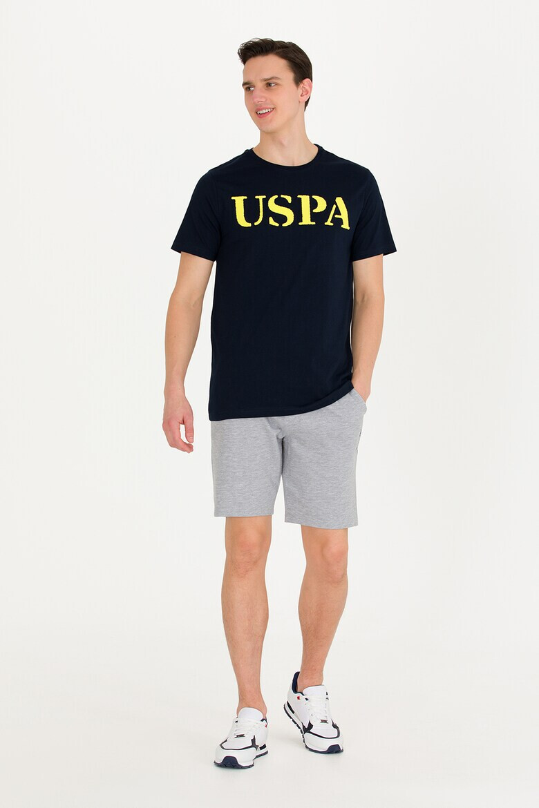 U.S. Polo Assn. Tricou de bumbac cu imprimeu logo - Pled.ro