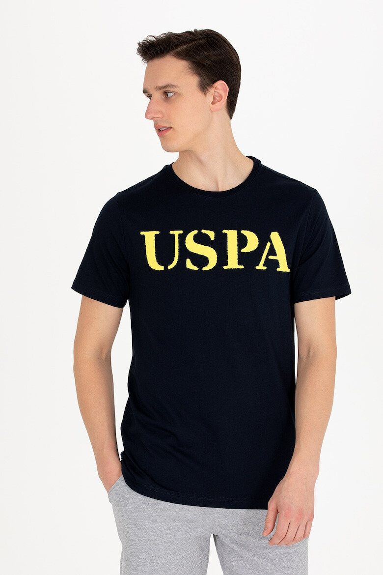 U.S. Polo Assn. Tricou de bumbac cu imprimeu logo - Pled.ro