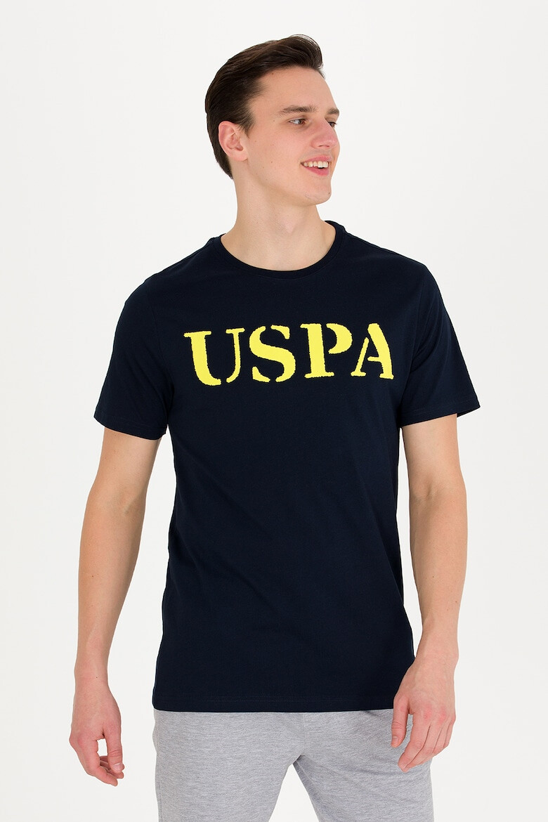 U.S. Polo Assn. Tricou de bumbac cu imprimeu logo - Pled.ro