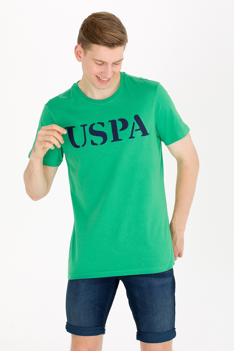 U.S. Polo Assn. Tricou de bumbac cu imprimeu logo - Pled.ro