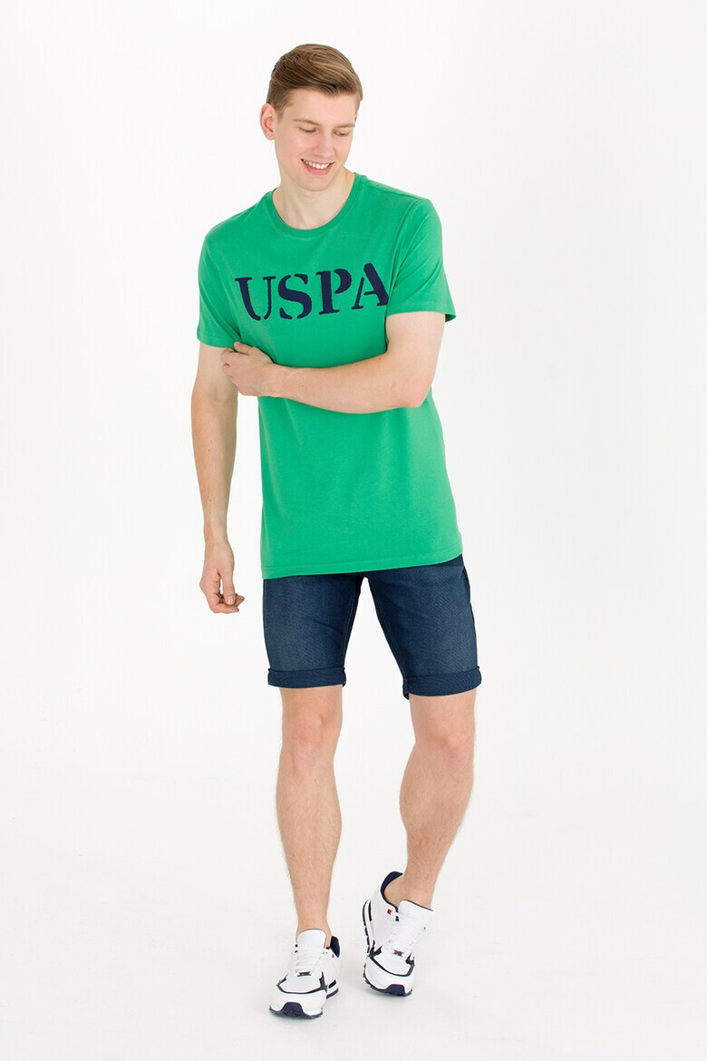 U.S. Polo Assn. Tricou de bumbac cu imprimeu logo - Pled.ro