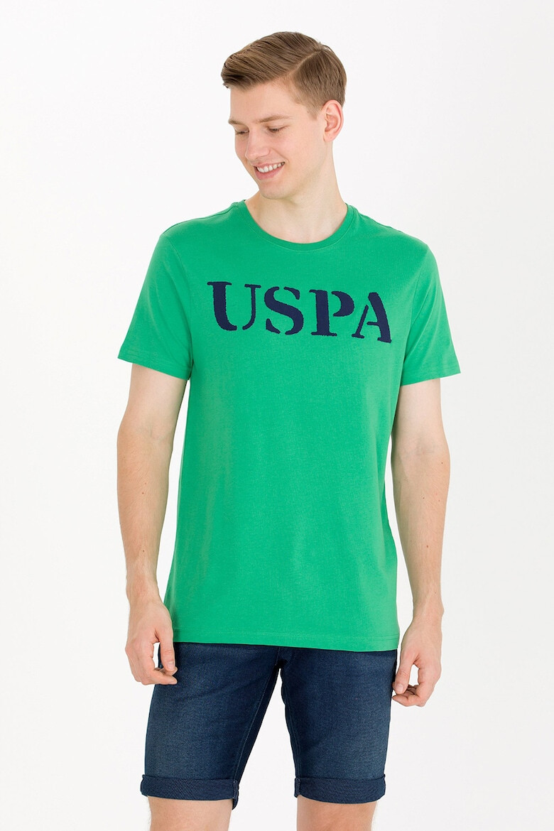 U.S. Polo Assn. Tricou de bumbac cu imprimeu logo - Pled.ro