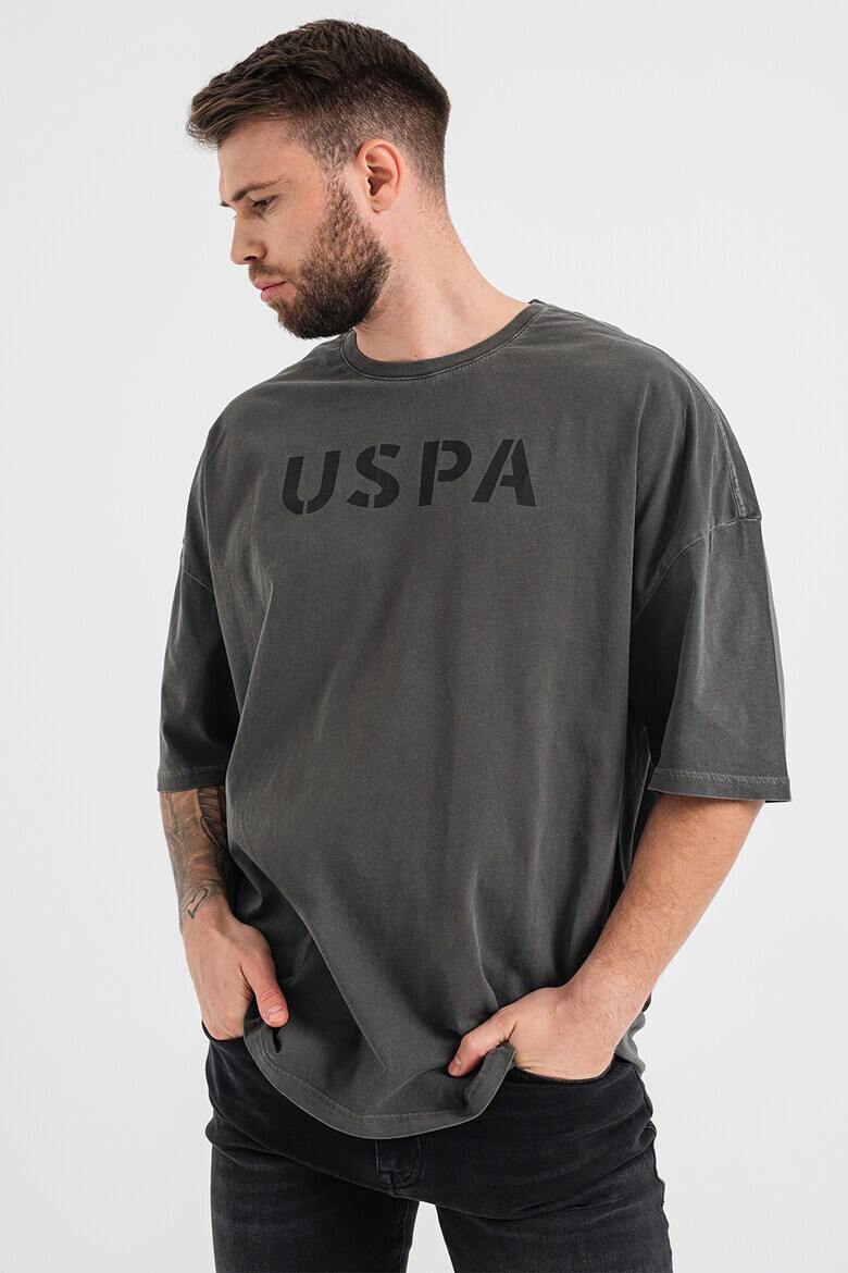 U.S. Polo Assn. Tricou de bumbac cu imprimeu logo - Pled.ro