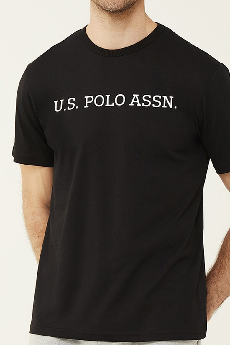 U.S. Polo Assn. Tricou de pijama cu imprimeu logo - Pled.ro