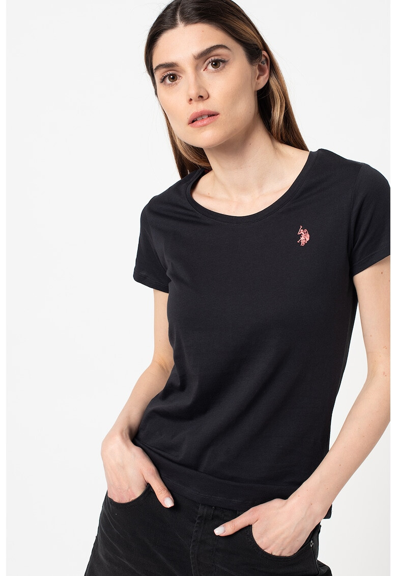 U.S. Polo Assn. Tricou din jerseu cu logo discret Bella - Pled.ro