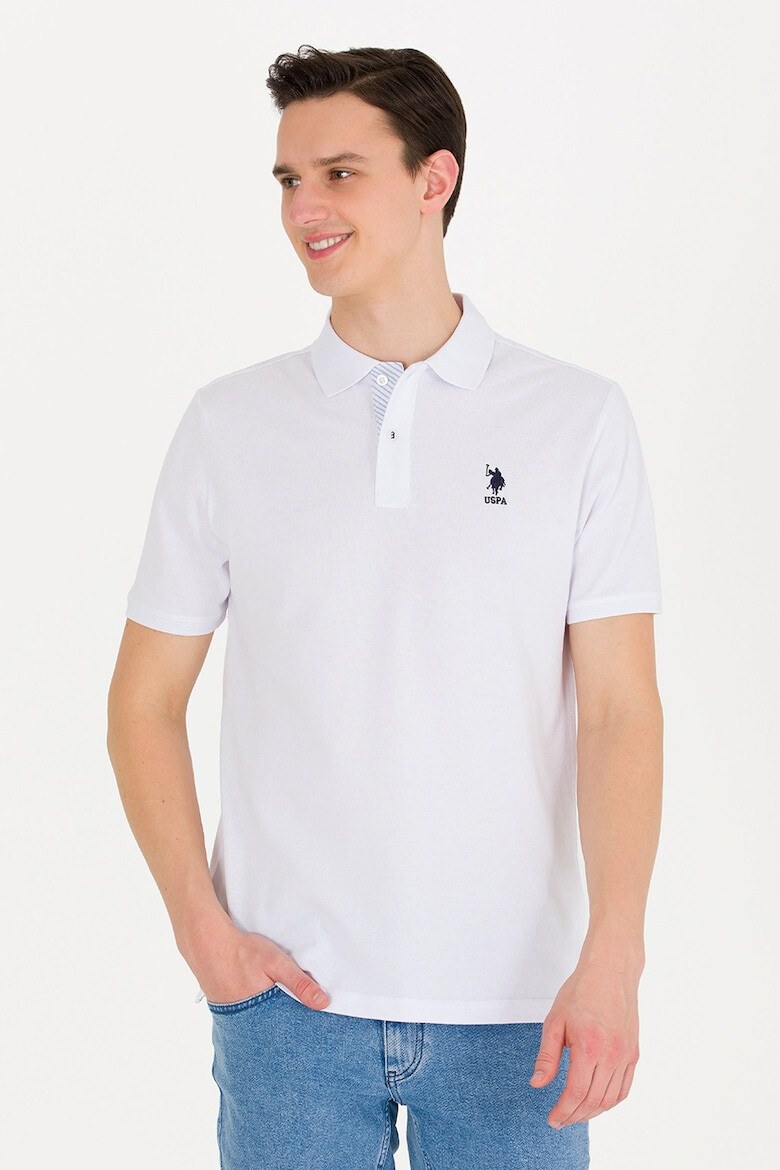 U.S. Polo Assn. Tricou polo cu logo - Pled.ro