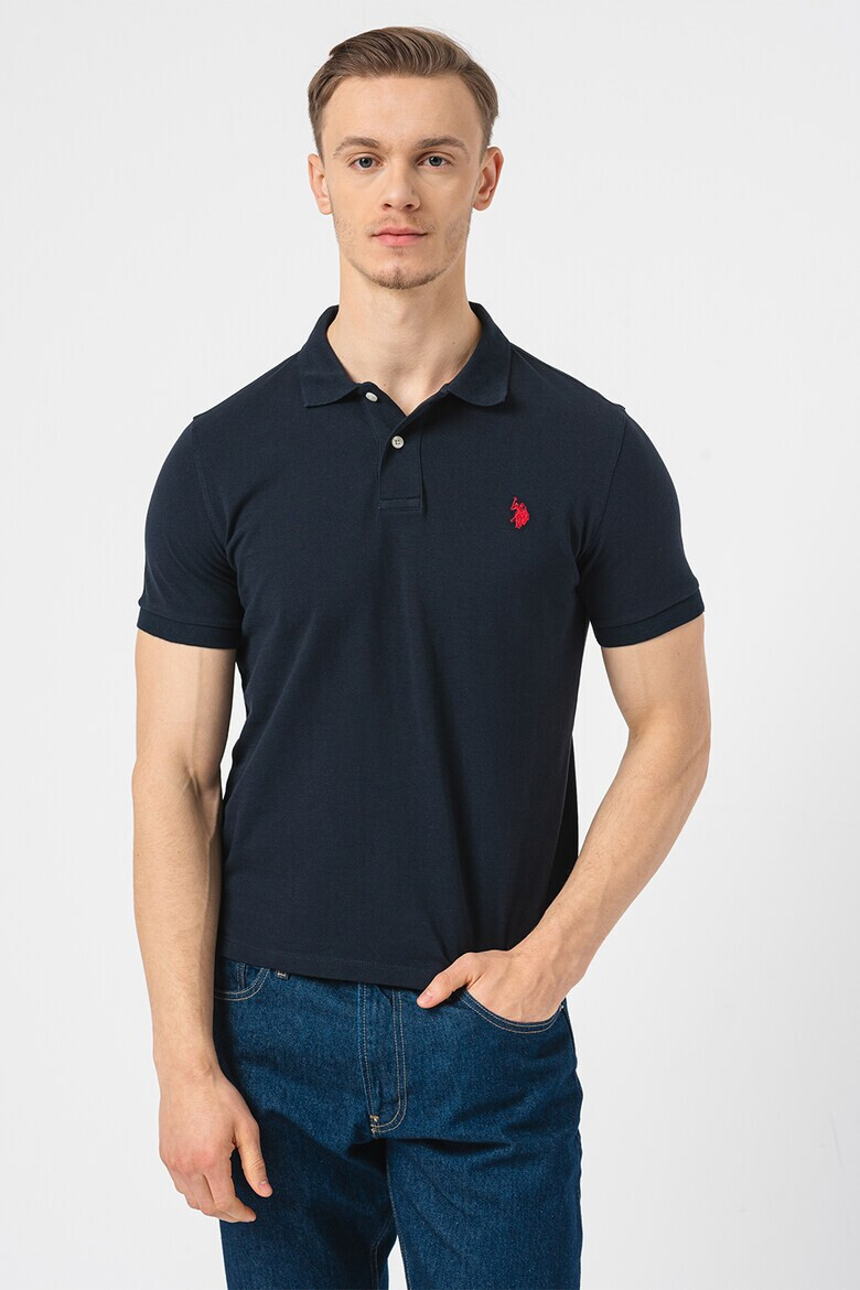 U.S. Polo Assn. Tricou polo de bumbac cu logo - Pled.ro