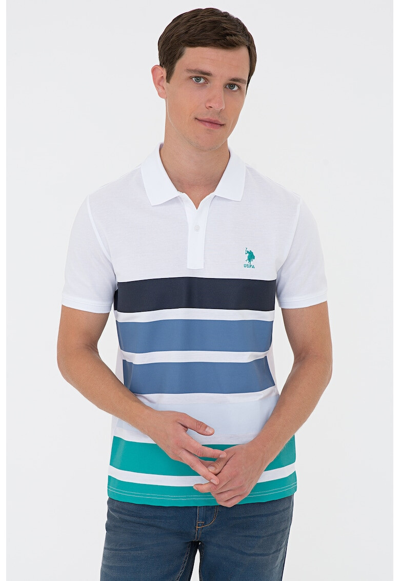 U.S. Polo Assn. Tricou polo slim fit - Pled.ro