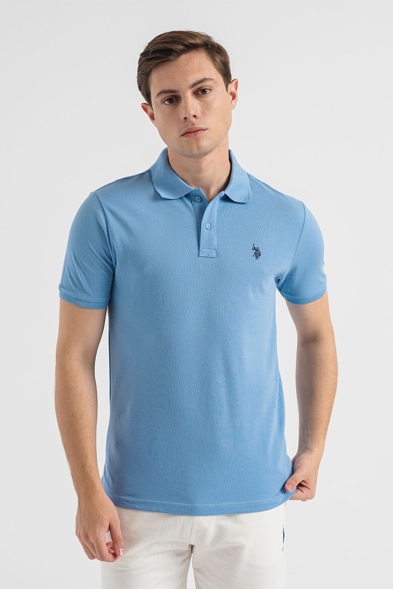 U.S. Polo Assn. Tricou polo slim fit de bumbac - Pled.ro