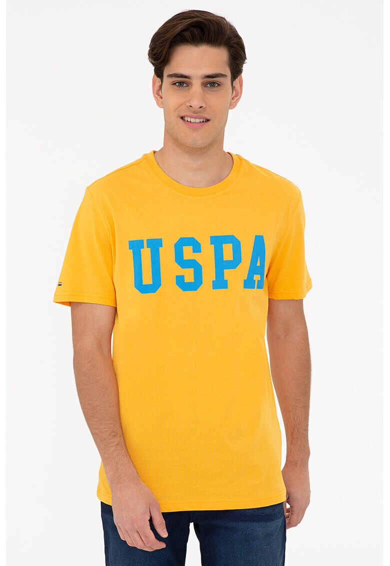 U.S. Polo Assn. Tricou regular fit cu imprimeu logo - Pled.ro