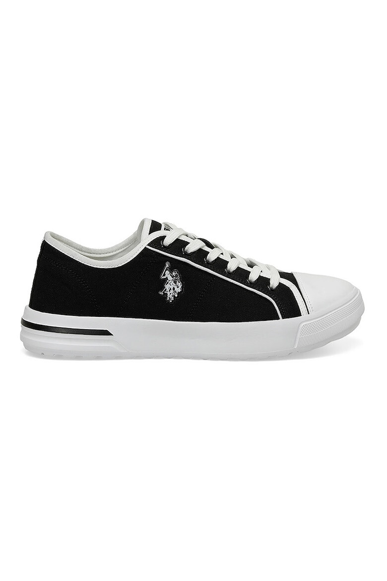 U.S. Polo Assn. U.S. Polo Assn Pantofi textili cu logo discret si sireturi - Pled.ro