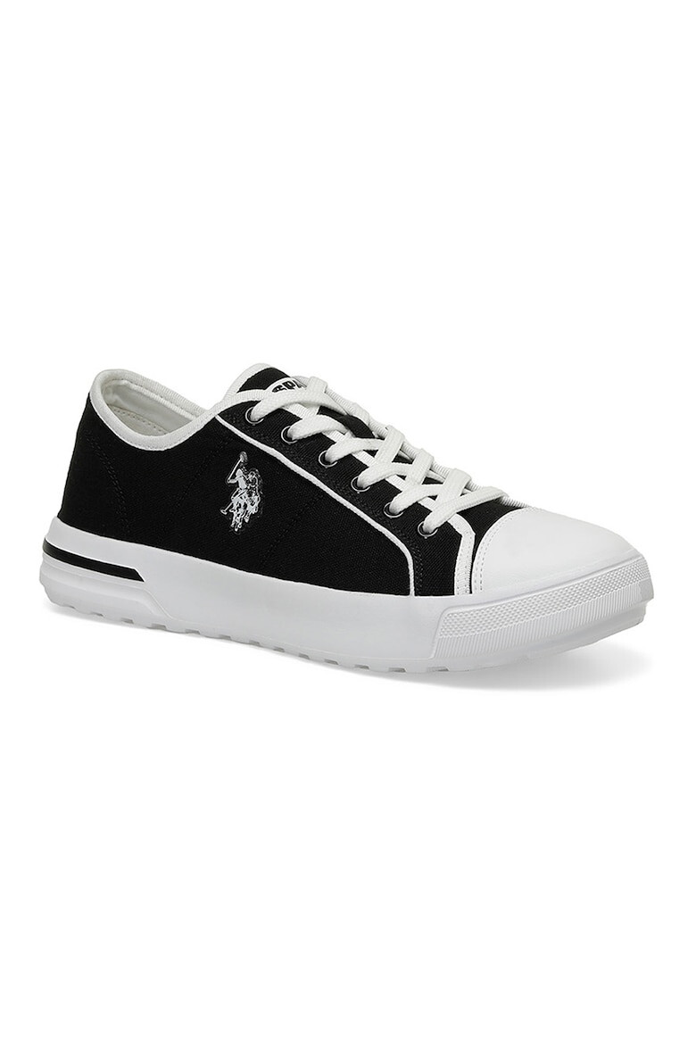 U.S. Polo Assn. U.S. Polo Assn Pantofi textili cu logo discret si sireturi - Pled.ro