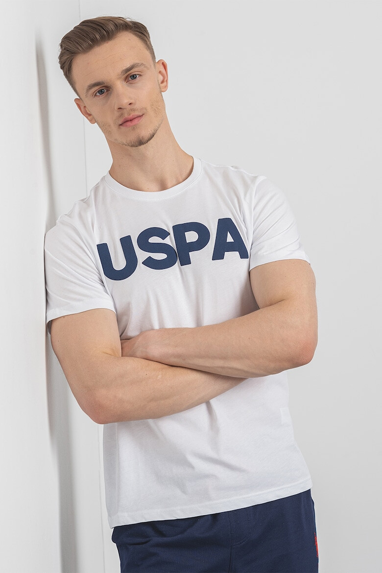 U.S. Polo Assn. U.S. Polo Assn Tricou cu imprimeu logo - Pled.ro