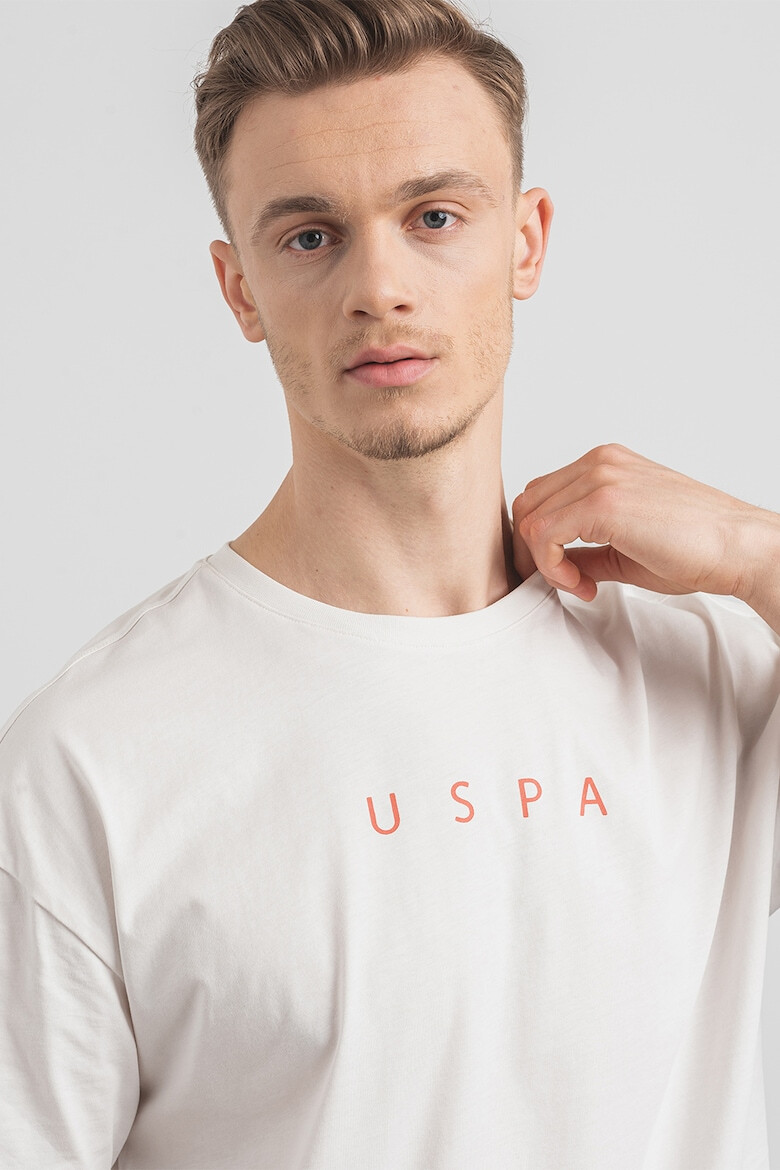 U.S. Polo Assn. U.S. Polo Assn Tricou cu imprimeu pe partea din spate - Pled.ro