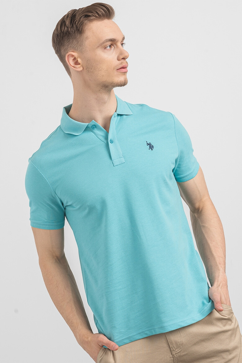 U.S. Polo Assn. U.S. Polo Assn Tricou polo slim fit de bumbac - Pled.ro