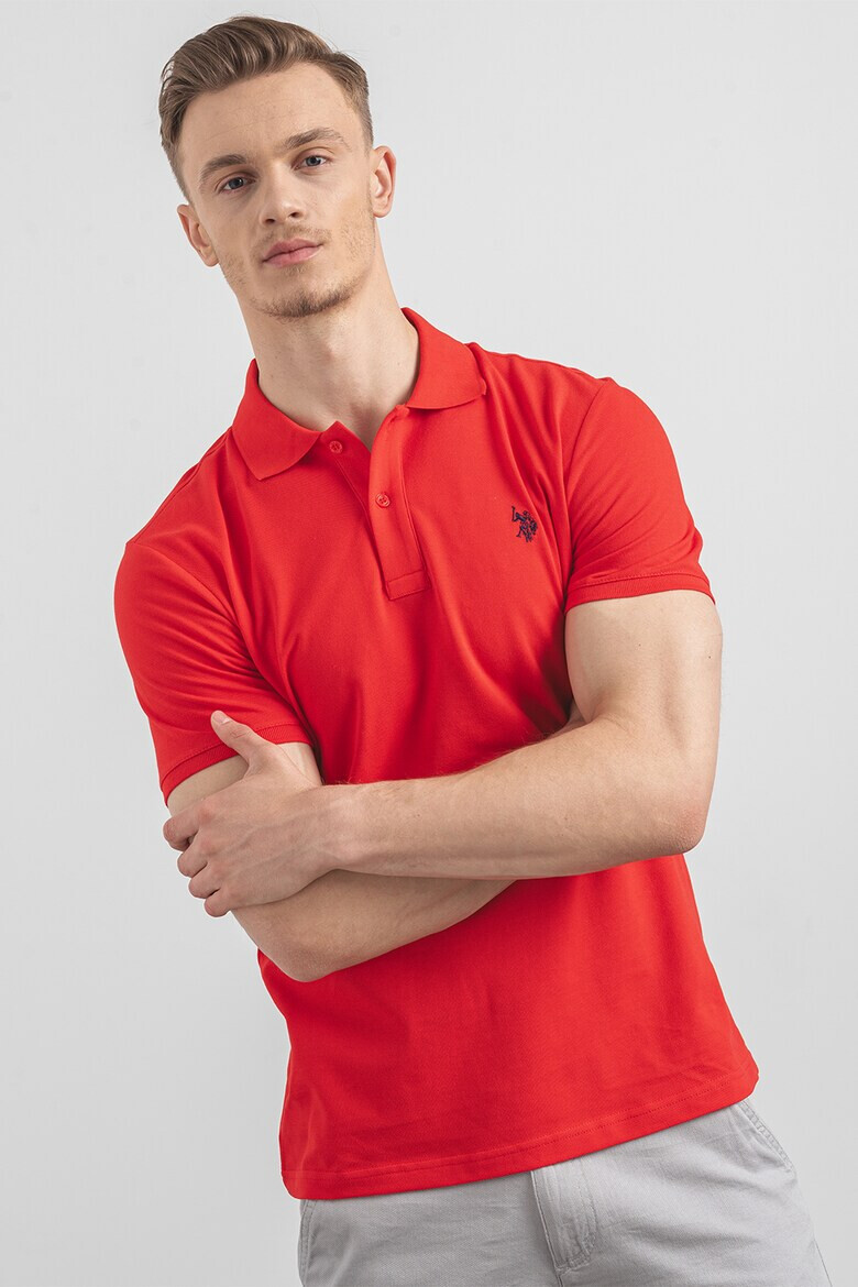 U.S. Polo Assn. U.S. Polo Assn Tricou polo slim fit de bumbac - Pled.ro