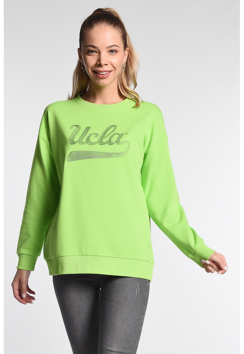 UCLA Bluza cu broderie logo Barbara - Pled.ro