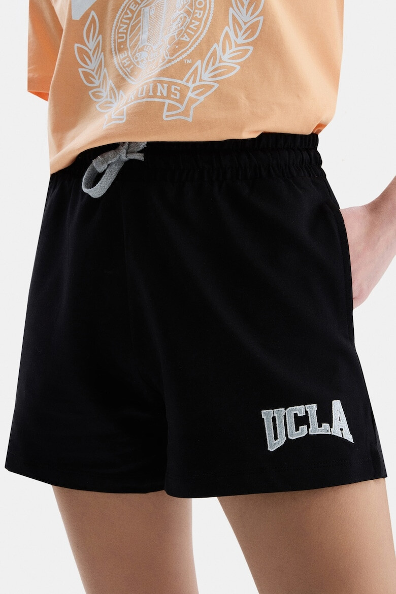 UCLA Pantaloni scurti cu logo Rosa - Pled.ro