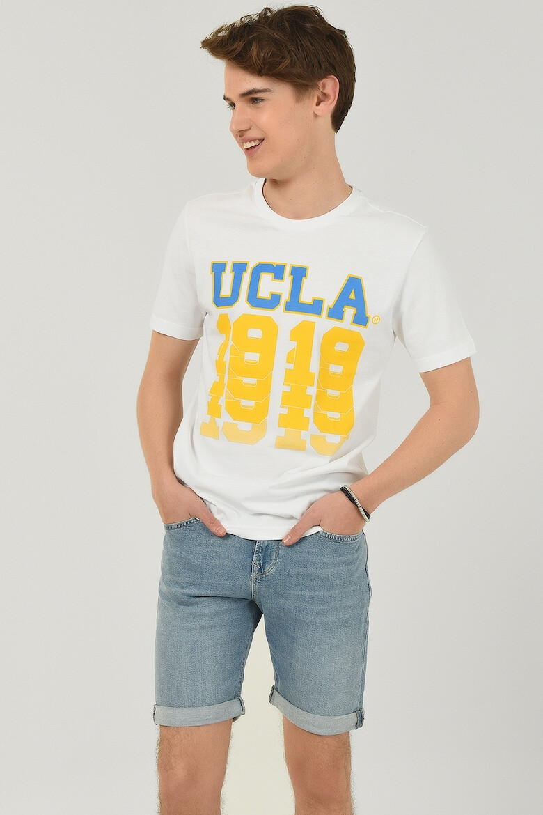 UCLA Tricou cu imprimeu logo Norvato - Pled.ro