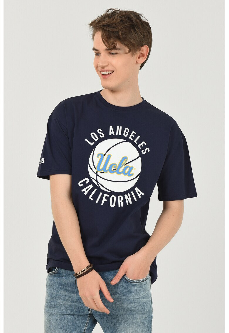 UCLA Tricou lejer cu imprimeu supradimensionat Newark - Pled.ro