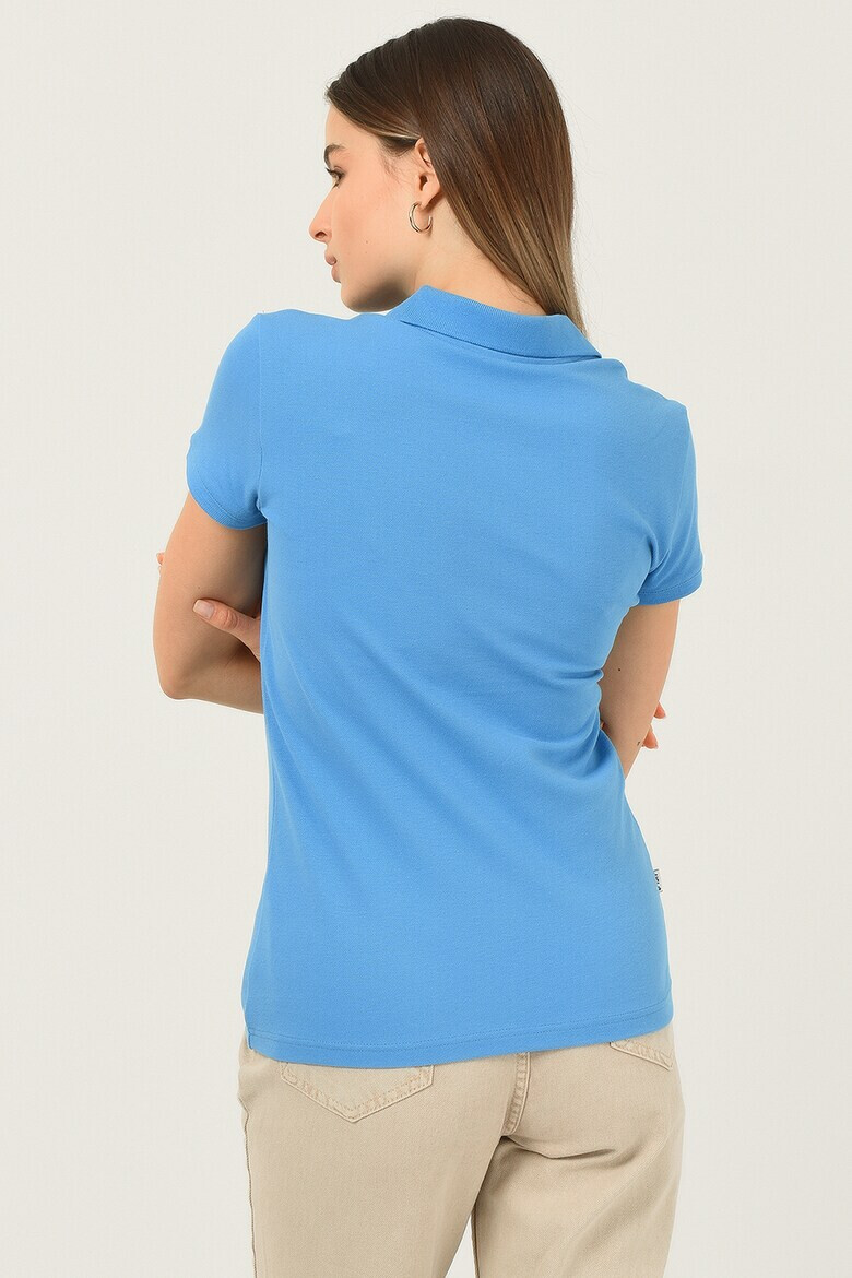 UCLA Tricou polo din amestec de bumbac Shaver - Pled.ro