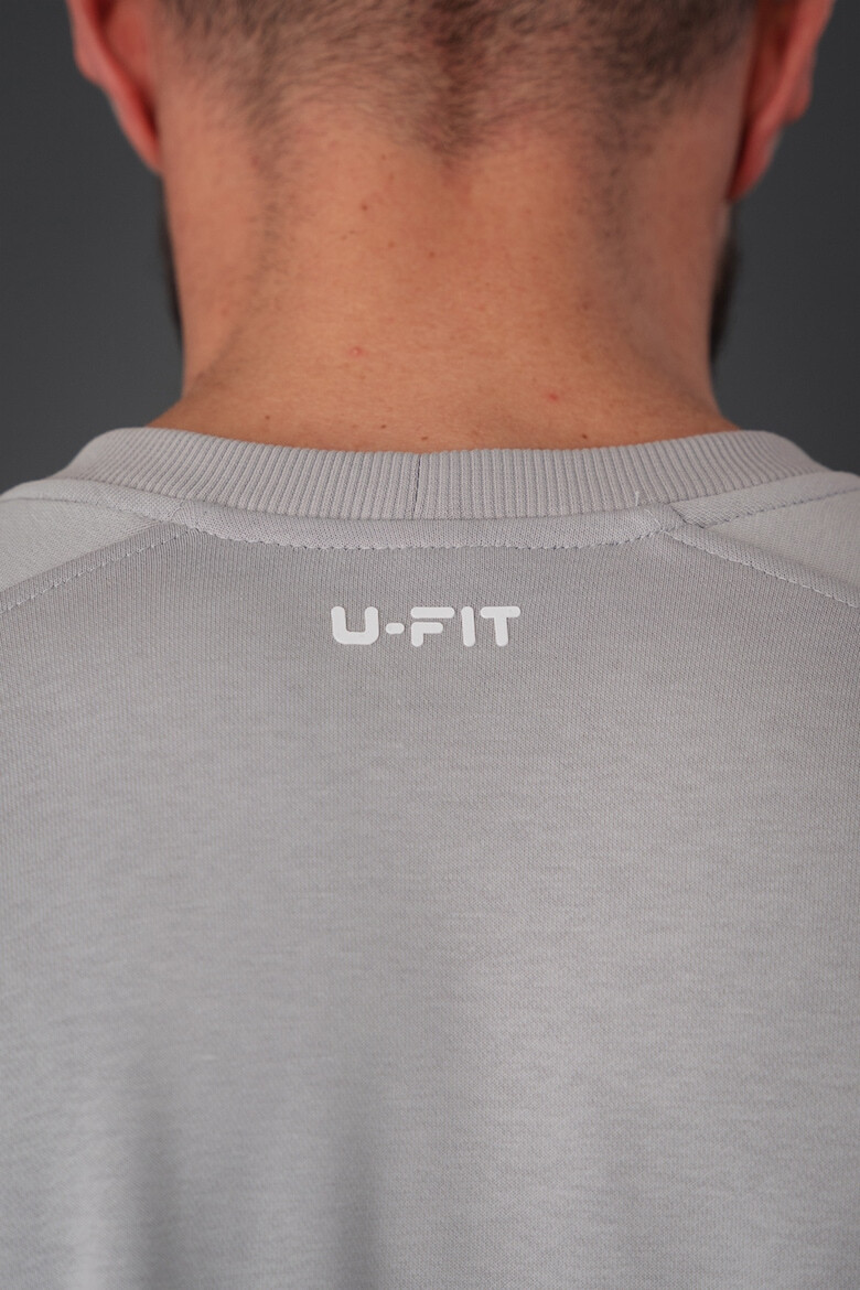 uFIT Bluza sport cu imprimeu si maneci raglan - Pled.ro