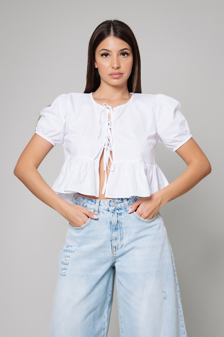 uFIT Camasa crop cu peplum - Pled.ro