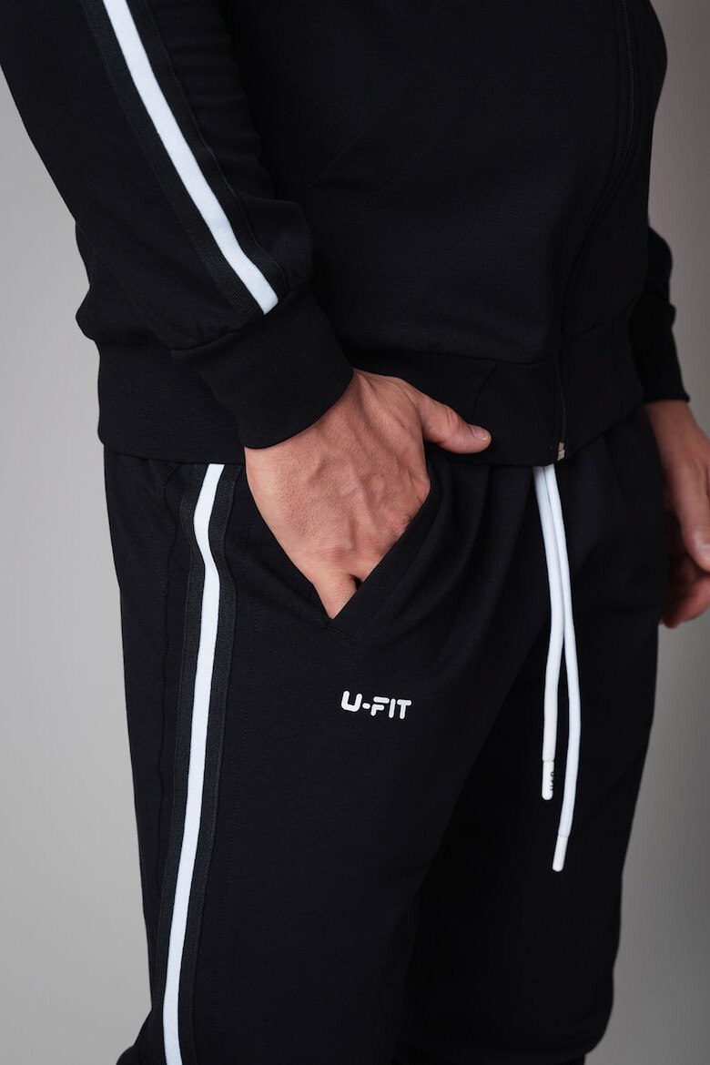 uFIT Costum sport cu fermoar si gluga - Pled.ro