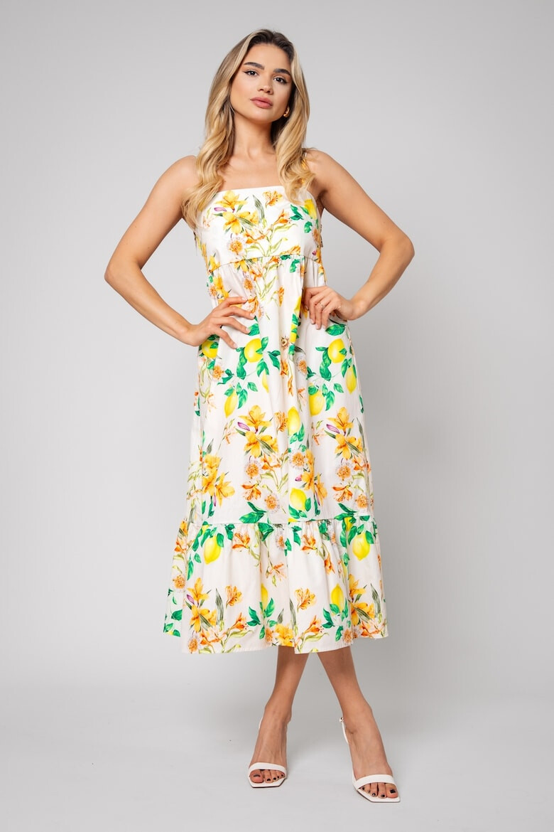 uFIT Rochie midi cu detalii florale - Pled.ro