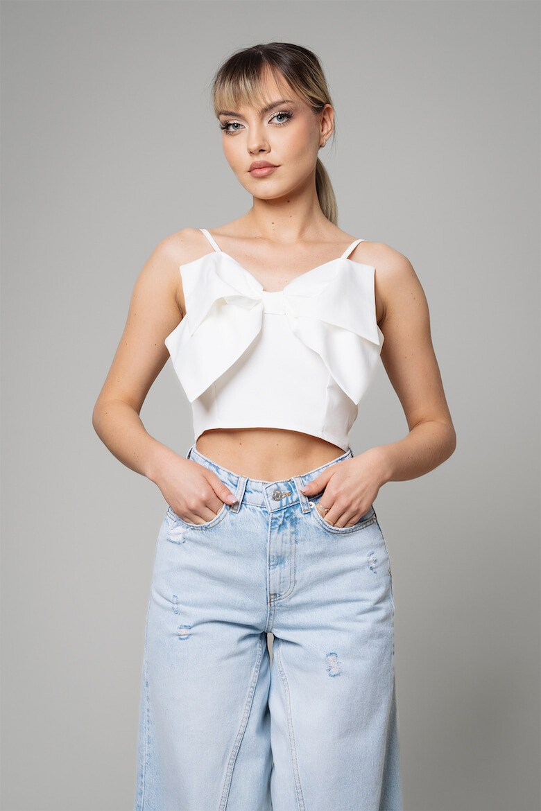 uFIT Top crop cu funda supradimensionata - Pled.ro