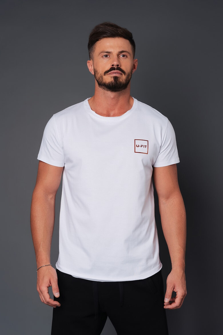 uFIT Tricou cu logo metalizat - Pled.ro