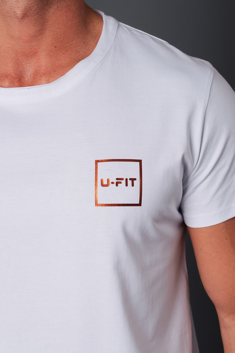 uFIT Tricou cu logo metalizat - Pled.ro