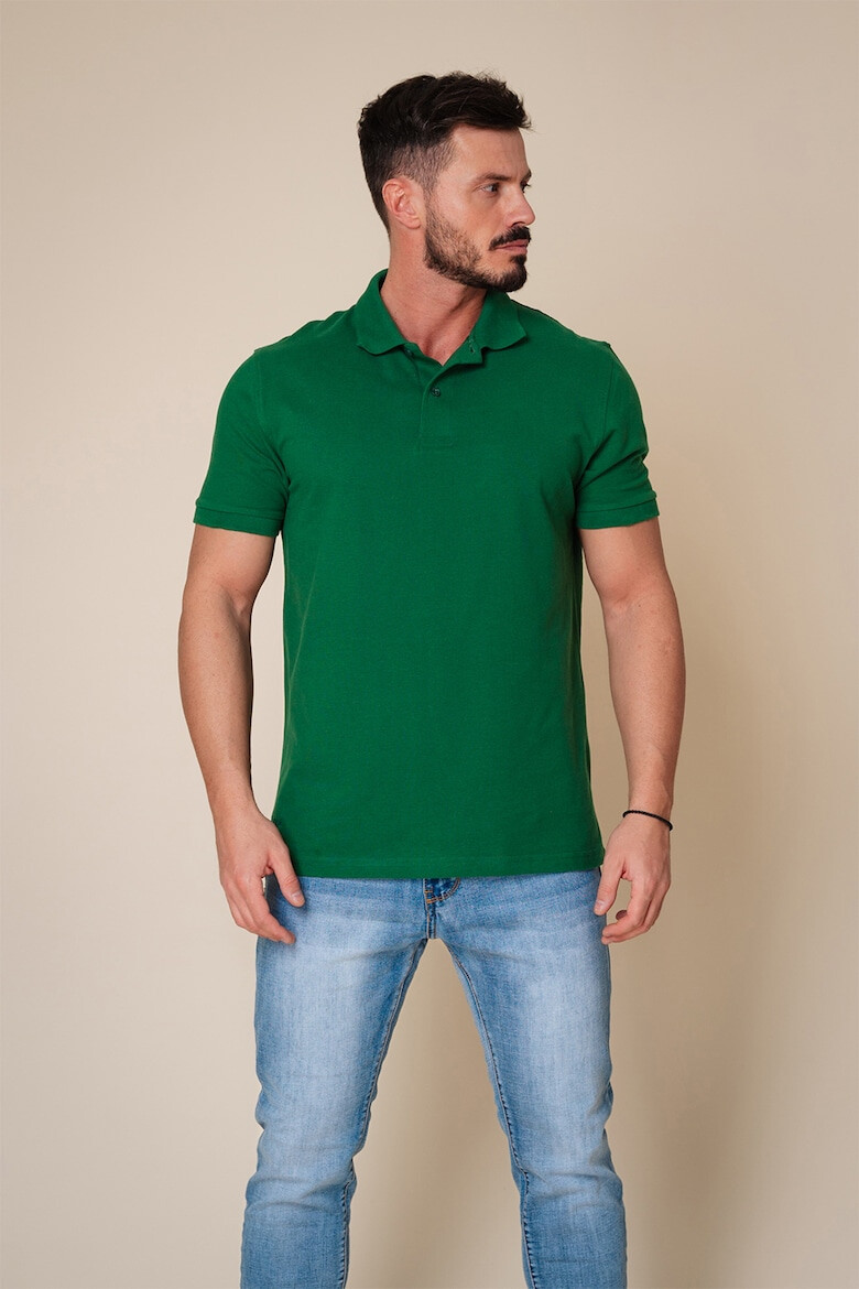 uFIT Tricou polo de bumbac - Pled.ro