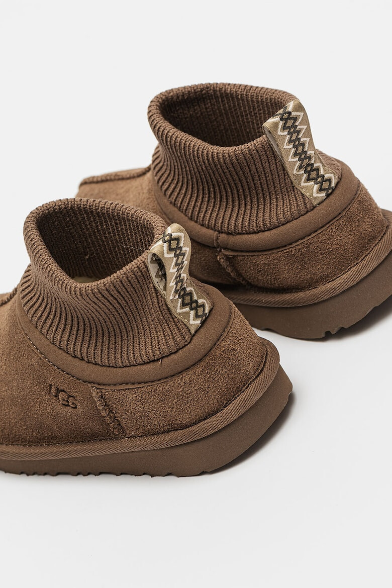 UGG Botine de piele intoarsa cu insertii de material textil - Pled.ro