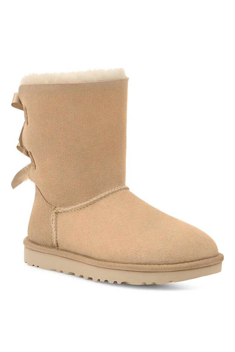 UGG Cizme de piele intoarsa cu finisaj rezistent la apa fara inchidere Bailey - Pled.ro