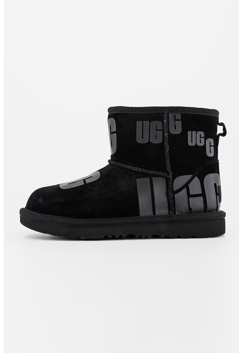 UGG Cizme low-cut de piele intoarsa fara inchidere Classic Mini - Pled.ro