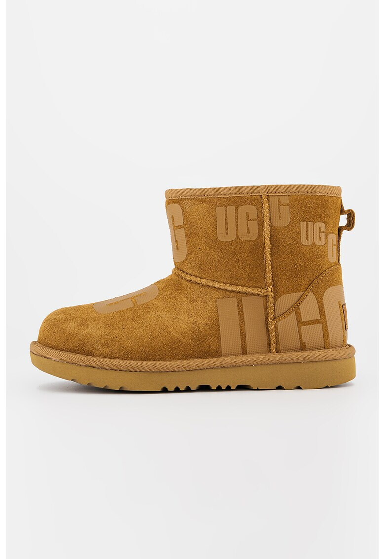 UGG Cizme low-cut de piele intoarsa fara inchidere Classic Mini - Pled.ro