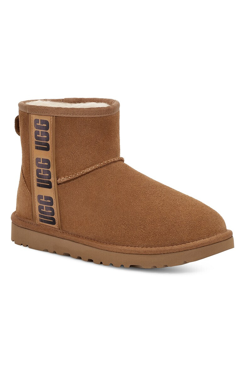 UGG Cizme scurte de piele intoarsa cu logo Classic - Pled.ro