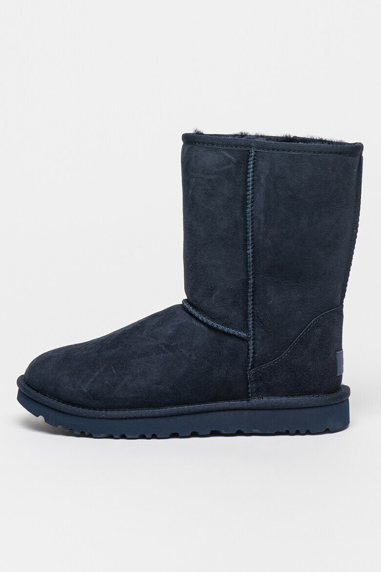 UGG Cizme scurte de piele intoarsa fara inchidere Classic Short II - Pled.ro