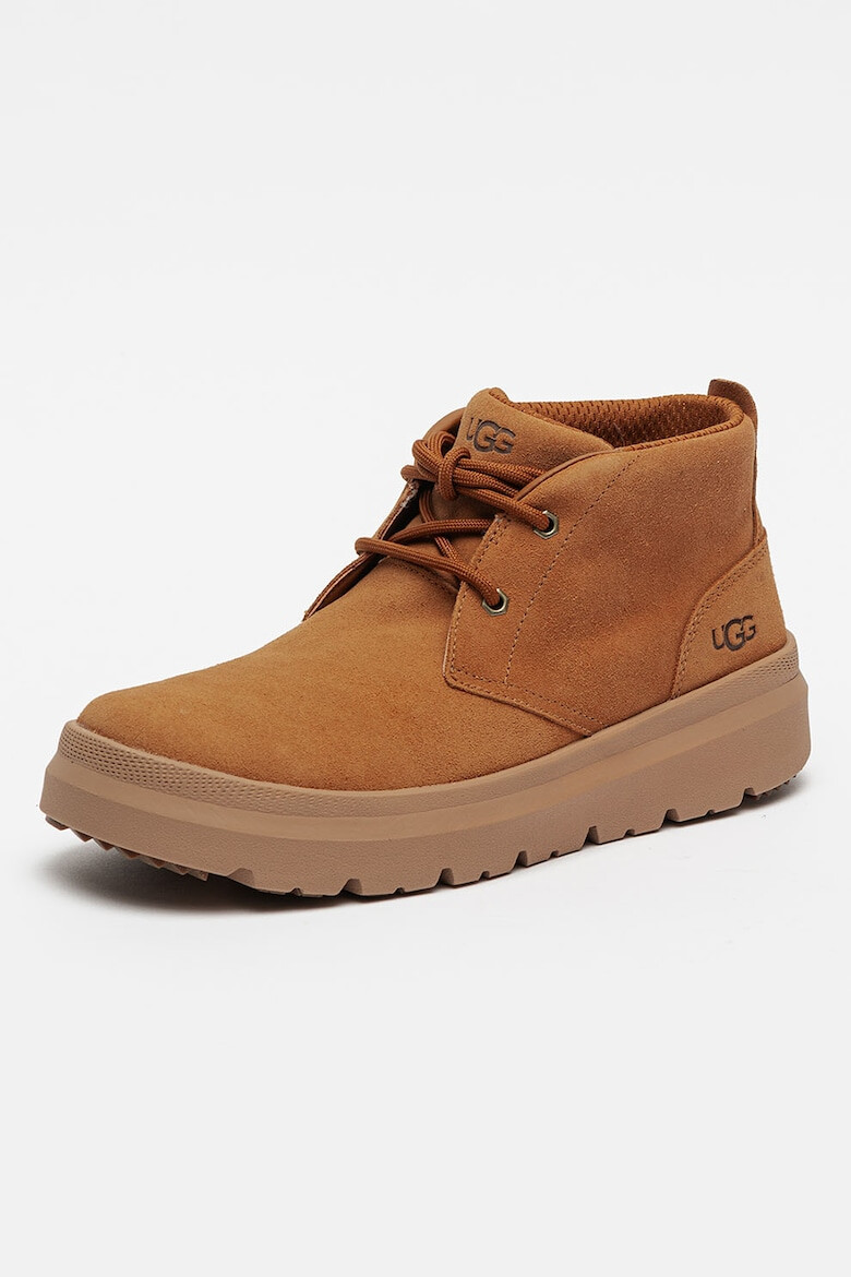 UGG Ghete chukka de piele intoarsa Burleigh - Pled.ro