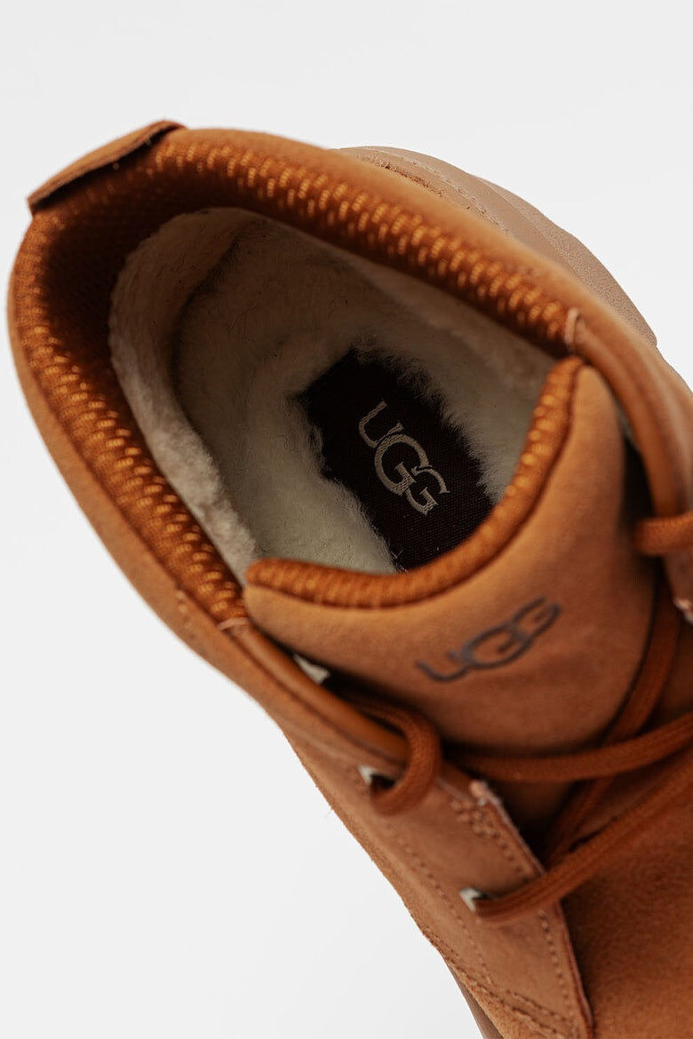 UGG Ghete chukka de piele intoarsa Burleigh - Pled.ro