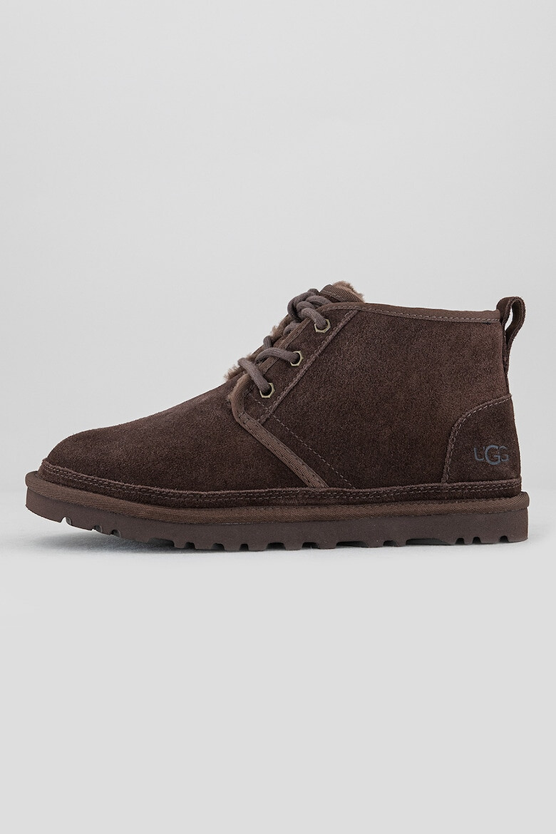 UGG Ghete chukka de piele intoarsa Neumel - Pled.ro