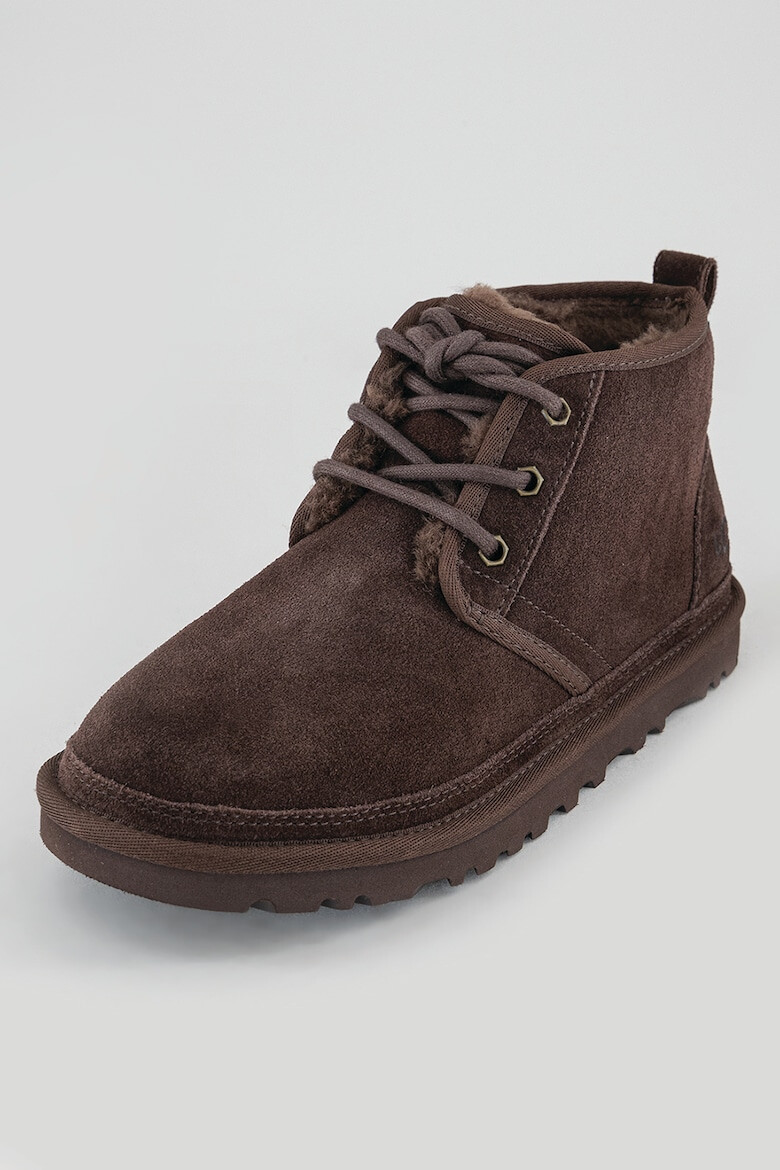 UGG Ghete chukka de piele intoarsa Neumel - Pled.ro